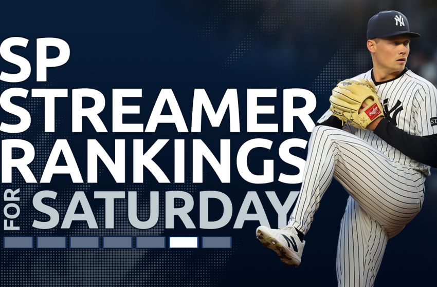  Starting Pitcher Streamer Ranks Fantasy Baseball: 3/28 & 3/29 & 3/30