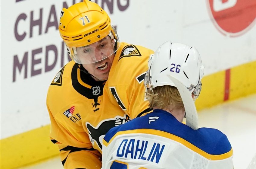  Suspension likely for Evgeni Malkin after slash up high in Penguins loss to Sabres
