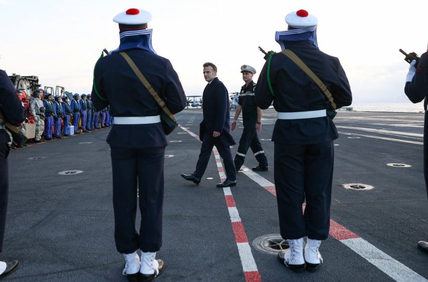  France’s Mediterranean armada signals clout as Middle East may rethink alliances