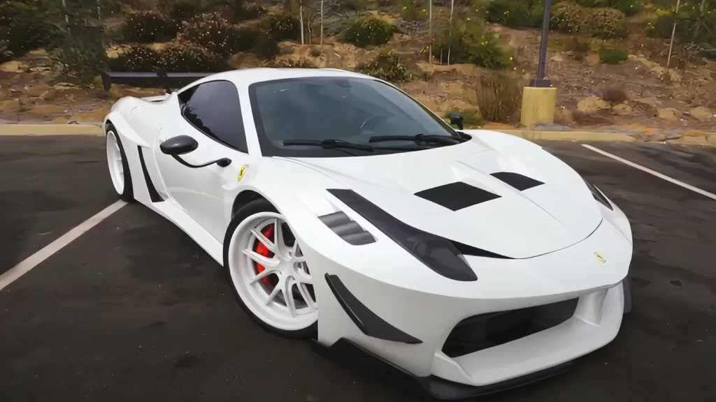 This YouTuber based out of California refused an interesting offer for her modified Liberty Walk Ferrari 458 Italia