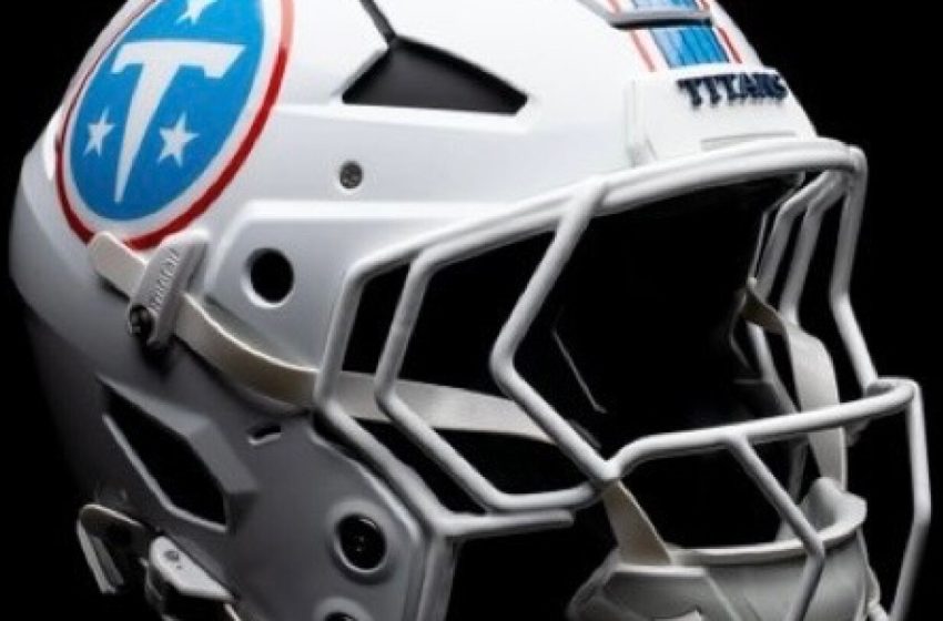  Titans unveil new uniforms, ditching blue helmets for white