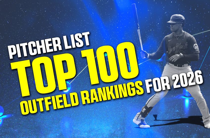  Top 100 Outfielders for Fantasy Baseball 2026