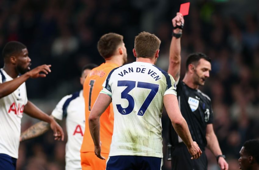  Tottenham player ratings vs Crystal Palace – Van de Ven crazy, Porro anger as Archie Gray fights