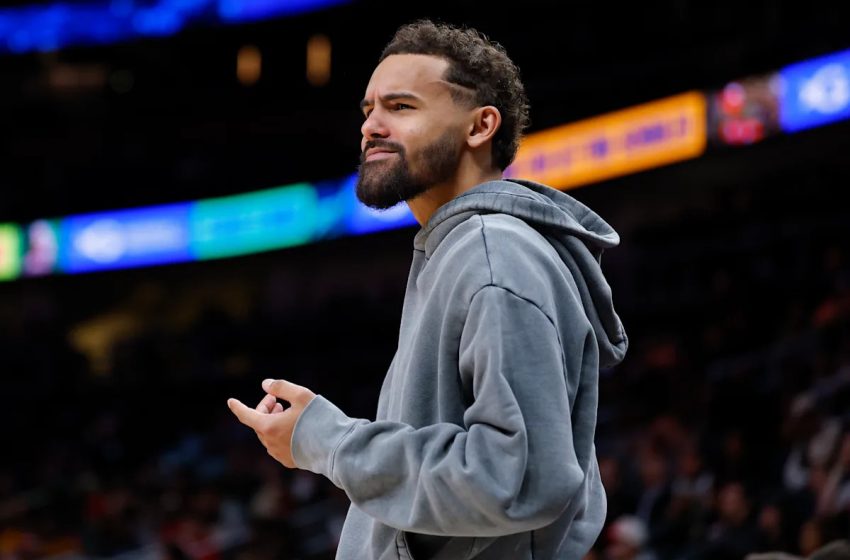  Trae Young ejected after coming onto court during incident in Wizards’ loss to Rockets, days before his debut
