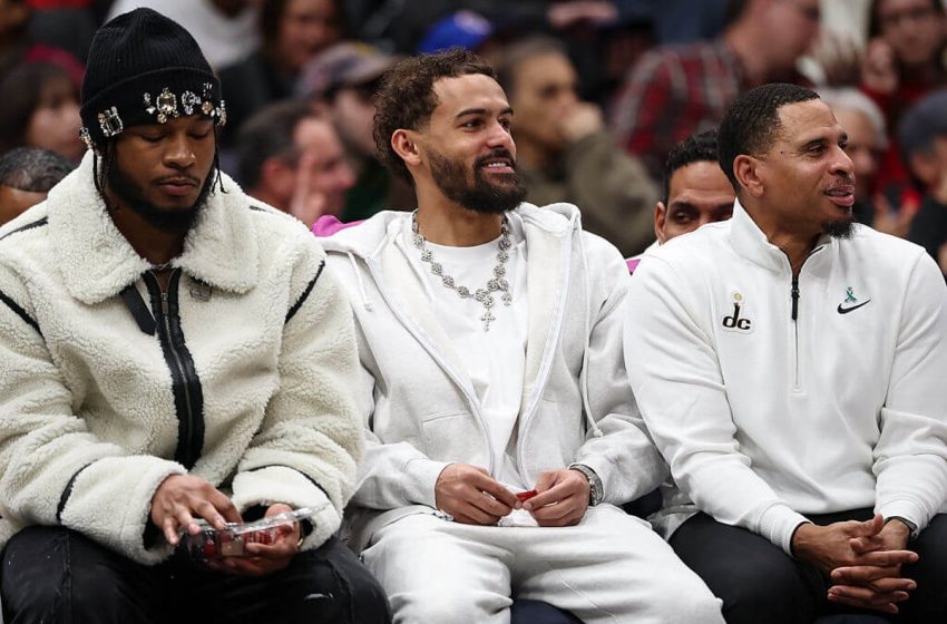  Trae Young endears himself to teammates by getting ejected from Wizards’ bench