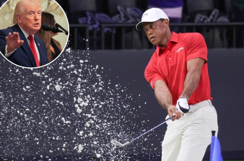  Trump reveals Tiger Woods’ playing status for 2026 Masters