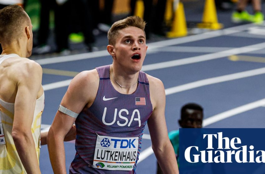  US high school student Cooper Lutkenhaus wins 800m to become youngest ever indoor world champion | Athletics