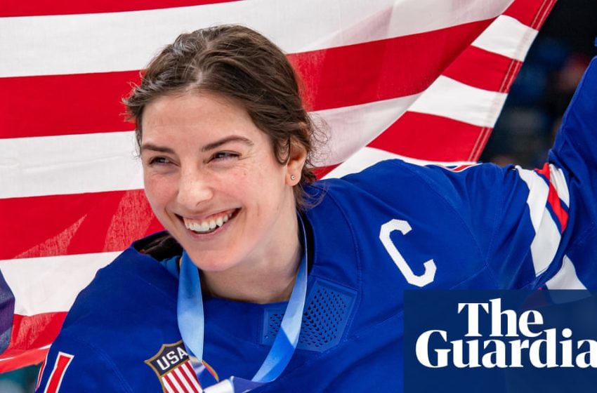  US hockey star Hilary Knight hits back at Trump’s joke about women’s team during SNL skit | USA ice hockey team