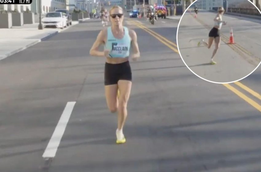  US track star led astray during half marathon pleads for officials to ‘make it right’