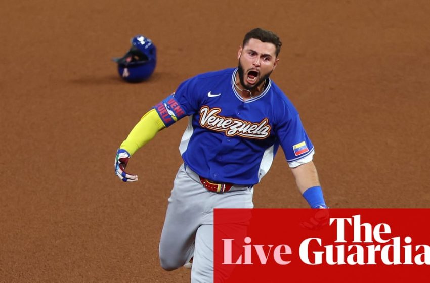  Venezuela v United States: World Baseball Classic final – live updates | World Baseball Classic