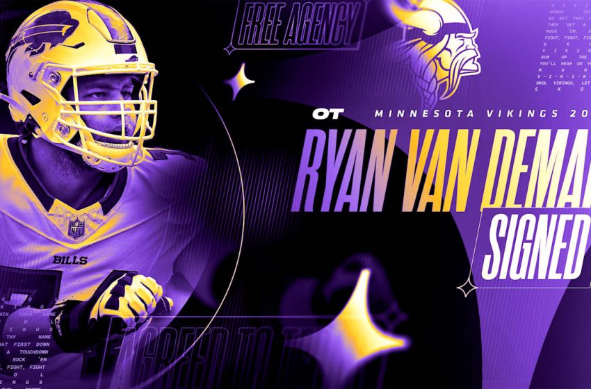  Vikings Sign Tackle Ryan Van Demark