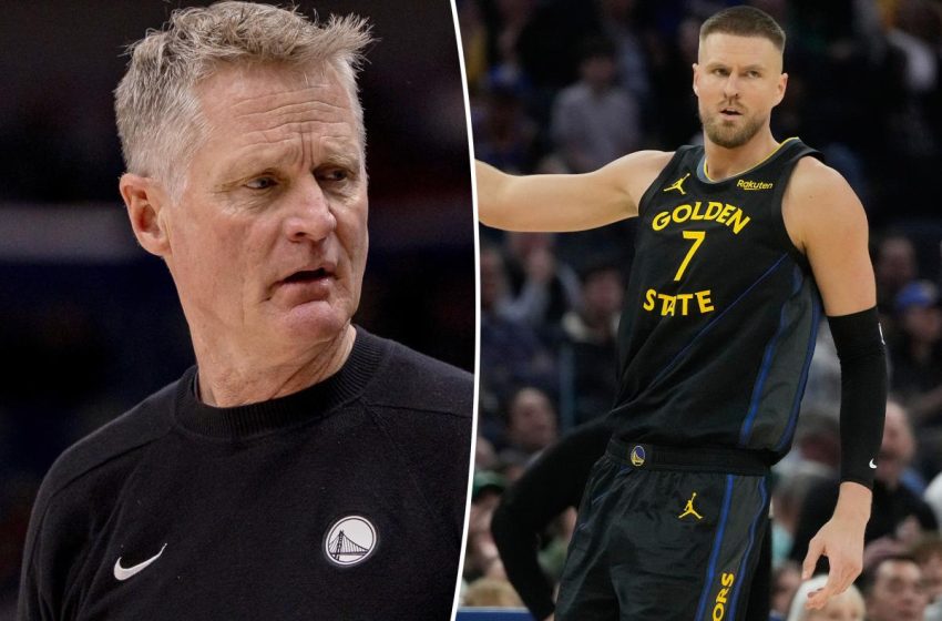  Warriors’ Steve Kerr walks back comments about Kristaps Porzingis’ illness