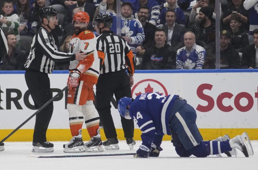  Why the NHL needs to suspend Radko Gudas for his dirty hit on Auston Matthews