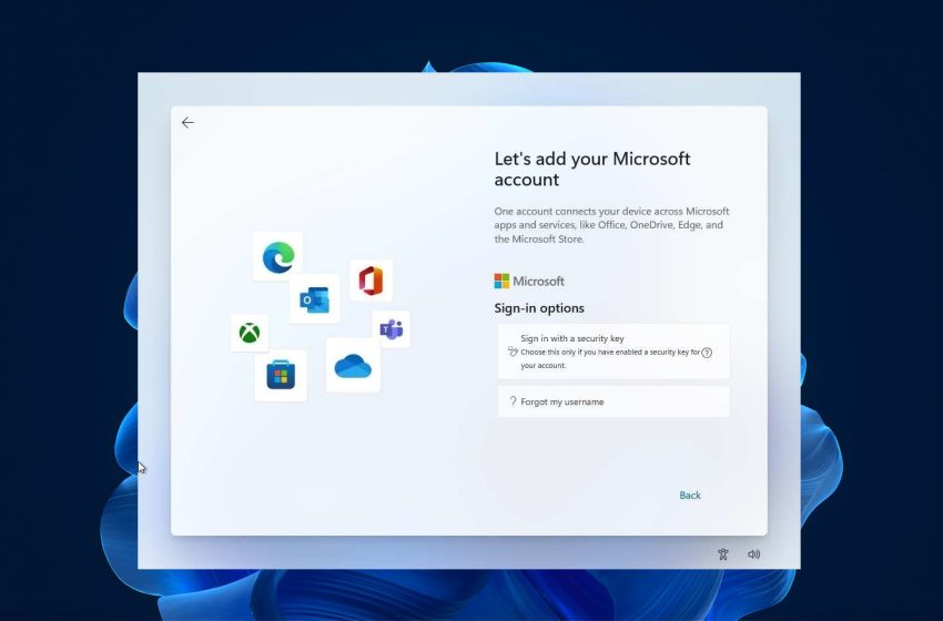  Microsoft could drop the forced Microsoft account sign-in during Windows 11 setup