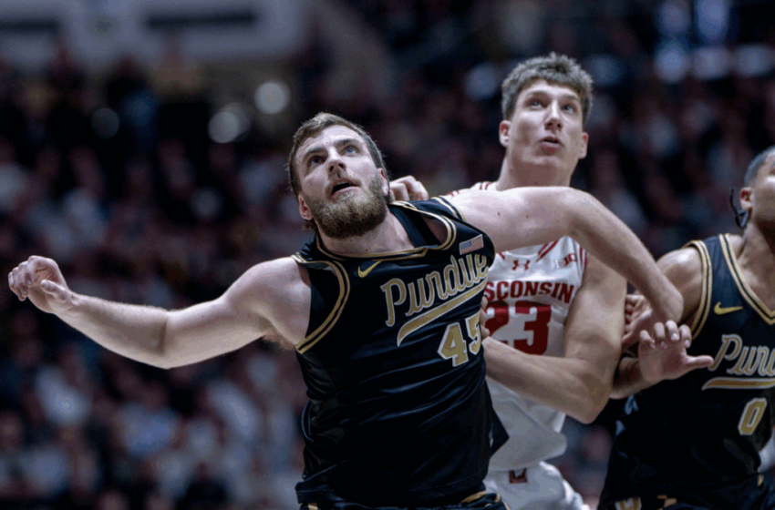  Wisconsin torments No. 15 Purdue with barrage of 3-pointers, spoiling Senior Day