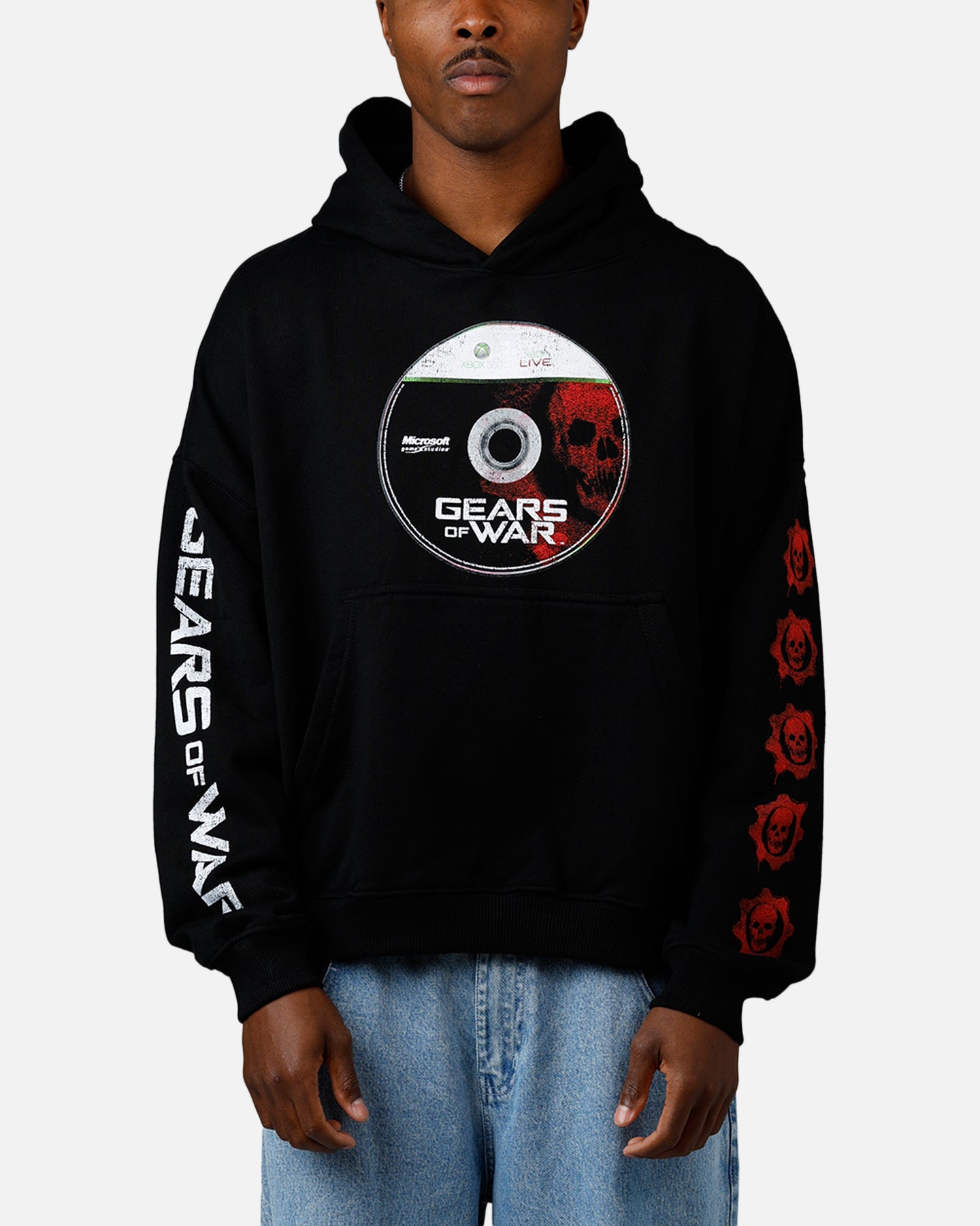 73studio X Gears of War '08 Gears 2 Disc Hoodie Black - Xs