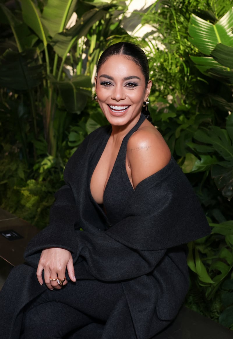 Vanessa Hudgens at the Michael Kors Spring Summer 2023 show during New York Fashion Week in September 2022.