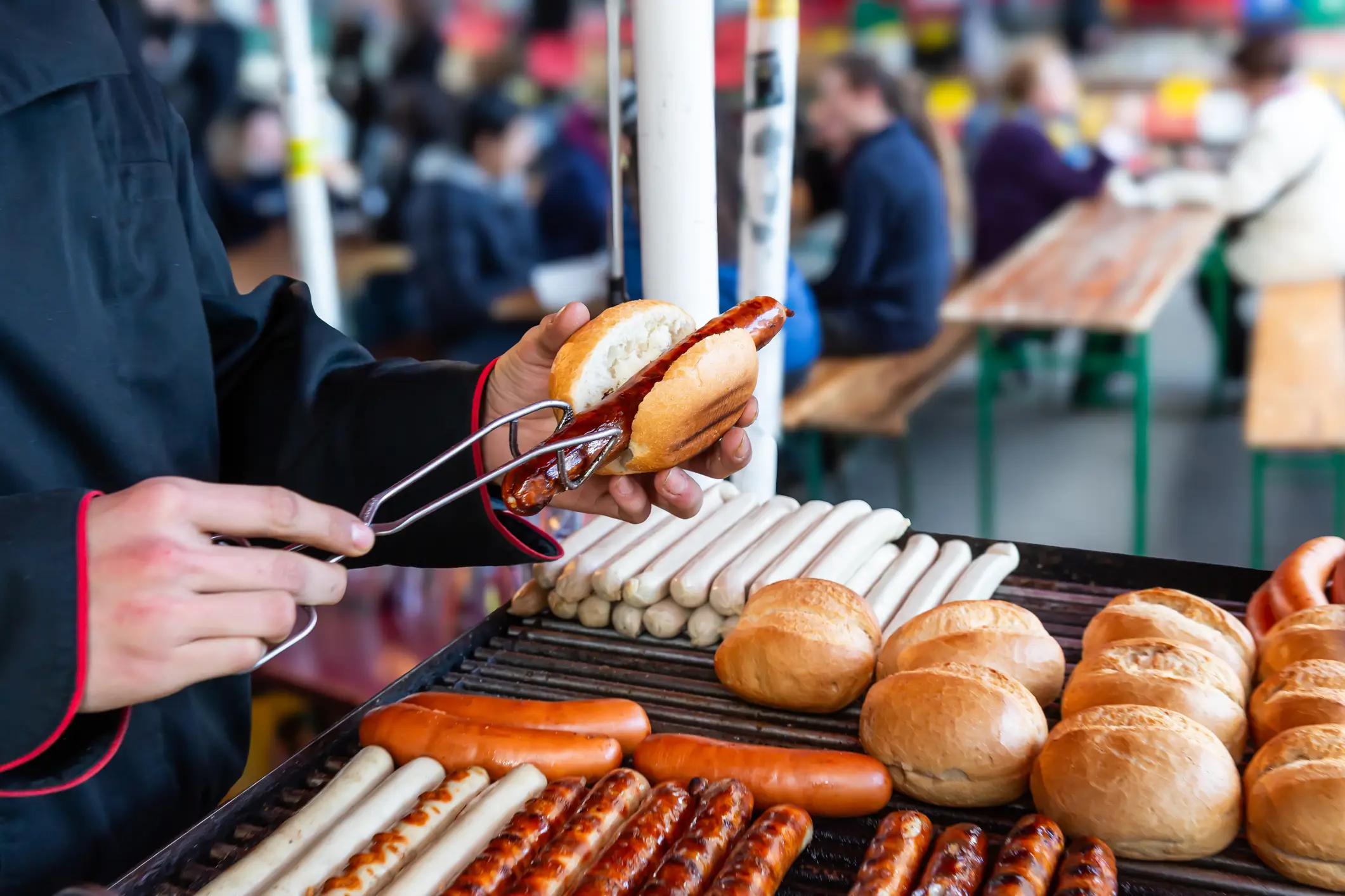 Sausages, like hot dogs, can be highly processed (Getty Stock)