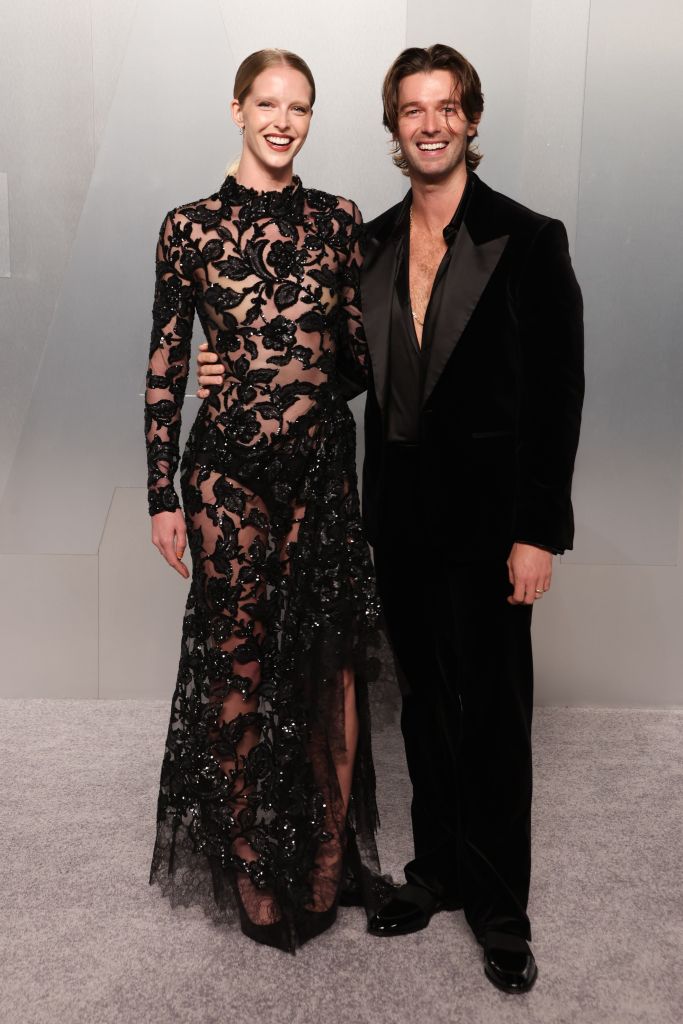 Abby Champion and Patrick Schwarzenegger Vanity Fair Oscar Party 2026