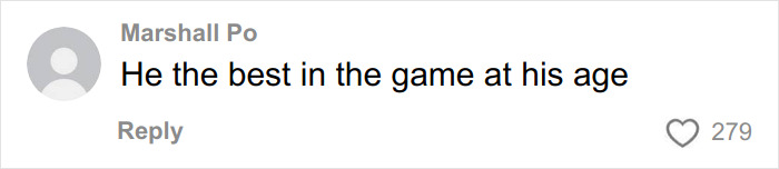 User comment reading He the best in the game at his age, referencing Timothée Chalamet's Oscar chances and arrogant streak.