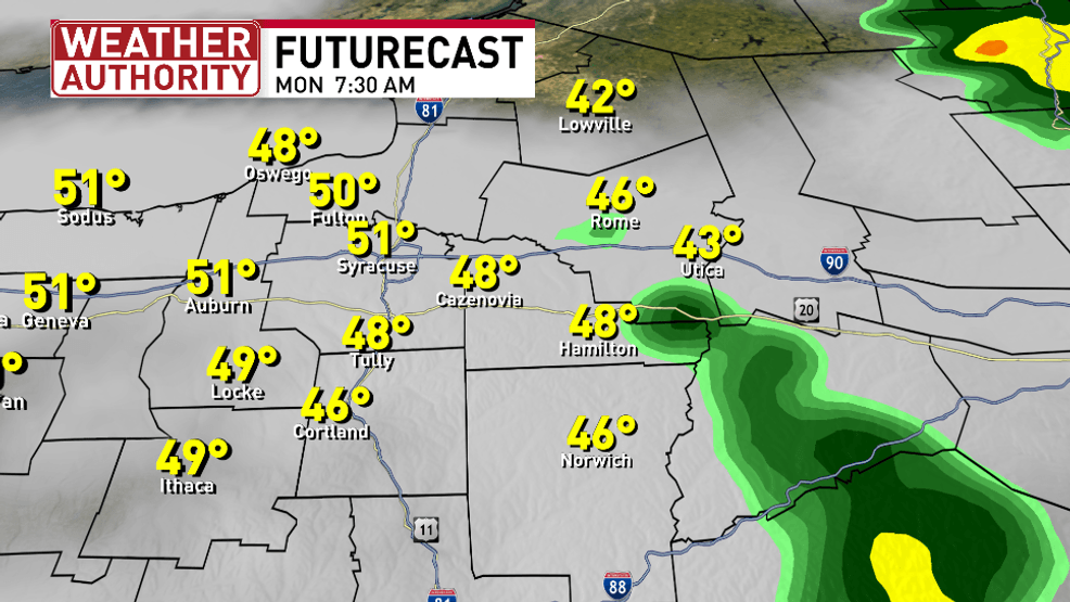 FUTURECAST 730 AM MONDAY