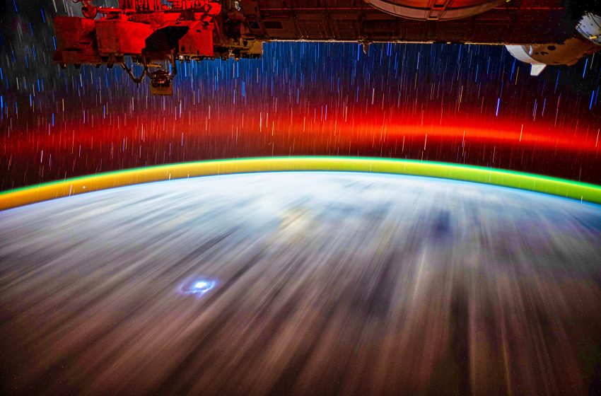  ISS observes an unknown phenomenon 55 miles above Earth