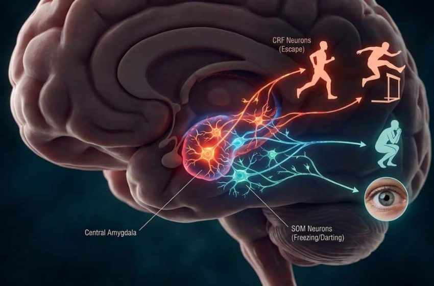  How the Amygdala Decides Between Freezing and Fleeing