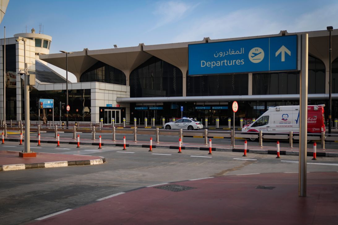 Dubai International Airport is normally one of the world's busiest international aviation hubs, but is now only accommodating a few flights.