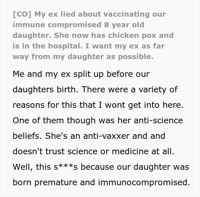 Dad Confused Why His Daughter Got Sick With Illness She Was Vaccinated For, Discovers “Mommy’s Secret”
