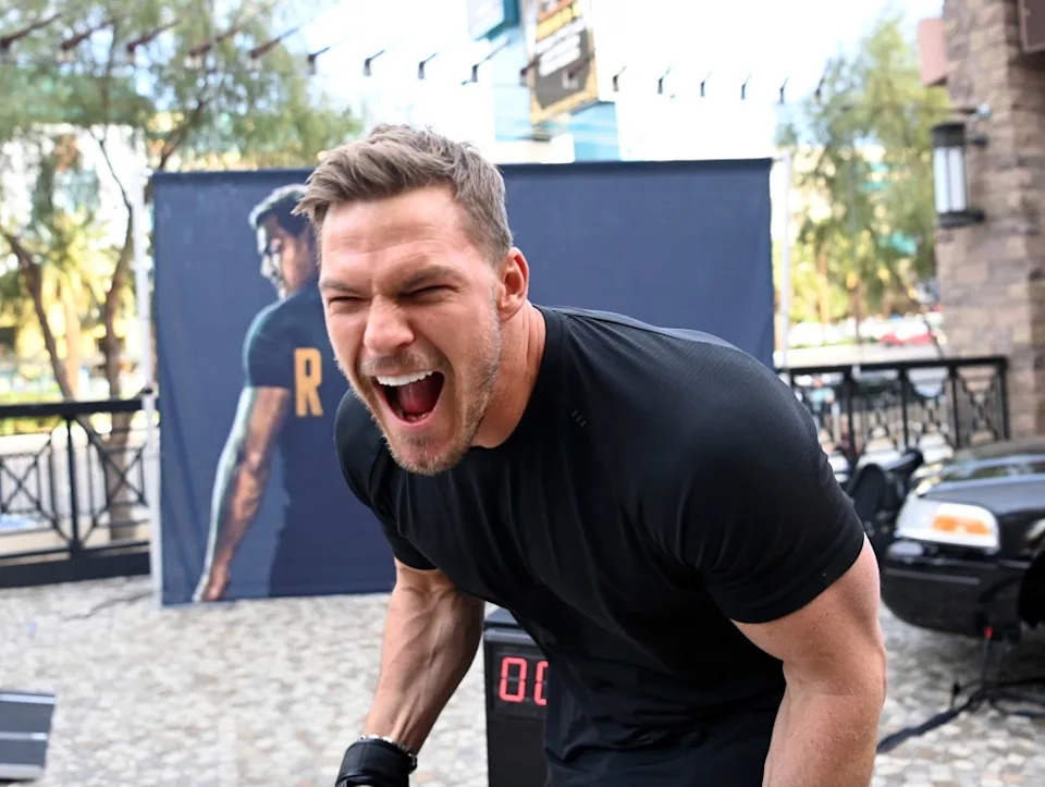 Ritchson (pictured in February 2022) has yet to comment on the headline-making moment. Getty Images for Amazon Prime Video