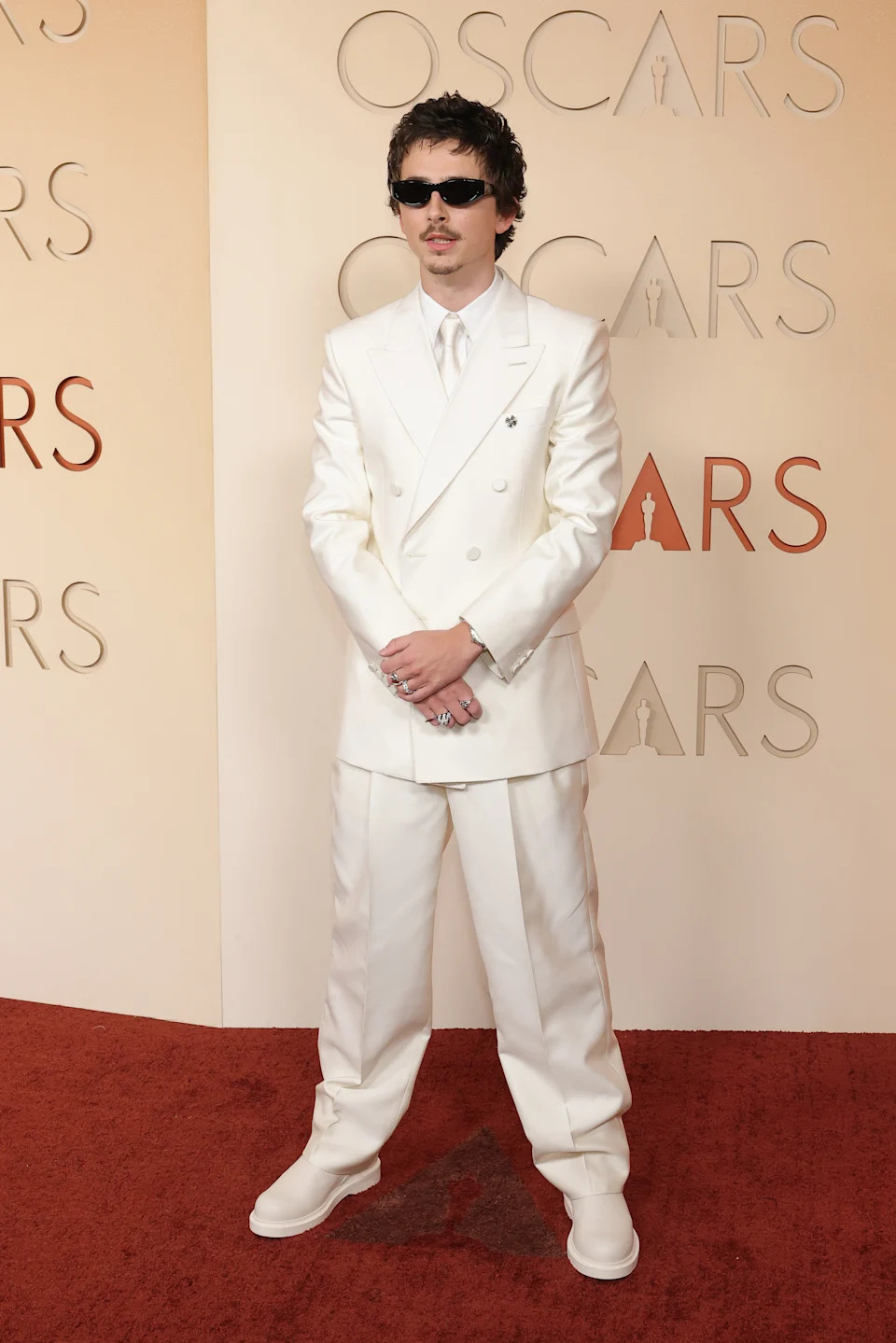 HOLLYWOOD, CALIFORNIA - MARCH 15: Timothée Chalamet attends the 98th Oscars at Dolby Theatre on March 15, 2026 in Hollywood, California. (Photo by Mike Coppola/Getty Images)