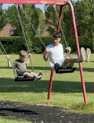 From left: Lenny and Rory RichardsonCredit: Kennedy News and Media