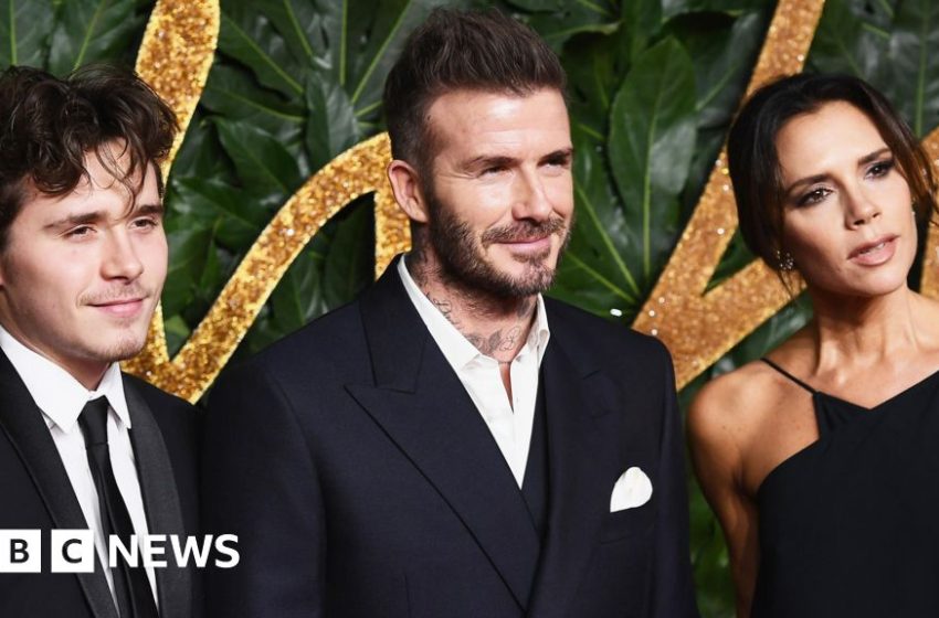  David and Victoria Beckham wish son Brooklyn happy birthday despite feud – BBC