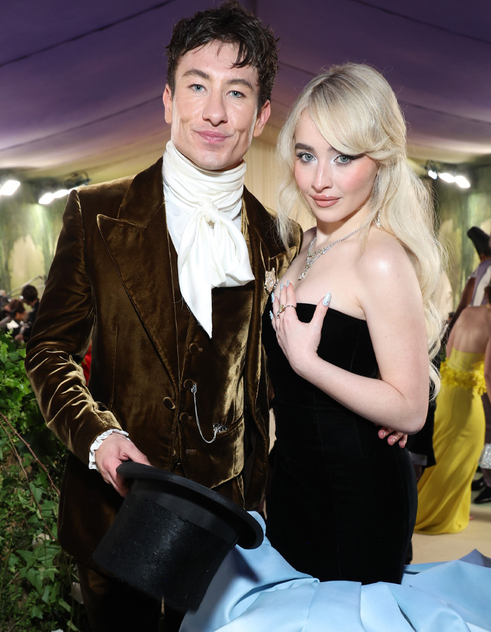Barry Keoghan and Sabrina Carpenter posing together at a formal event, highlighting acting career and fan backlash. Barry Keoghan and Sabrina Carpenter posing together at a formal event, highlighting acting career and fan backlash.