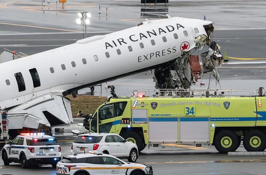  LaGuardia plane crash: 2 pilots identified as investigators scrutinize Air Canada black box