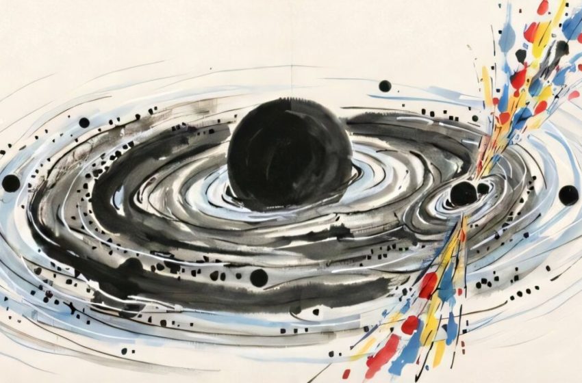  Astronomers May Have Seen Colliding Black Holes Trigger a Blaze of Light : ScienceAlert