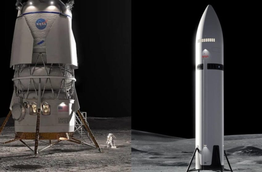  Musk and Bezos Moon Landers Could Leave Artemis Astronauts Stranded, NASA Watchdog Warns