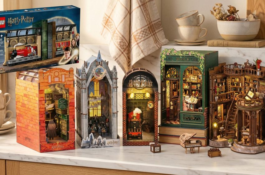  Harry Potter Book Nooks lead the cosy craft trend, and they’re on sale