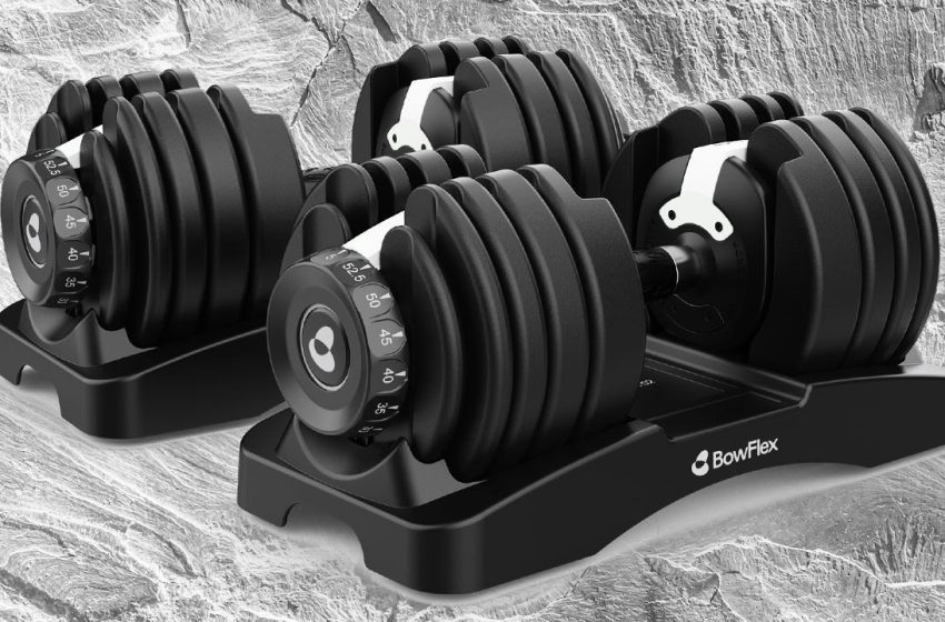  Bowflex SelectTech Adjustable Dumbbells Are Over 50% Off in the Amazon Spring Sale