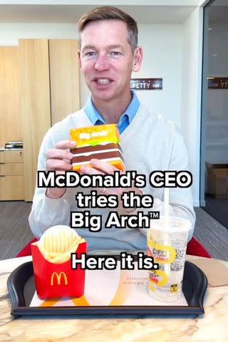 Chris KempczinskiCredit: Chris Kempczinski/Instagram