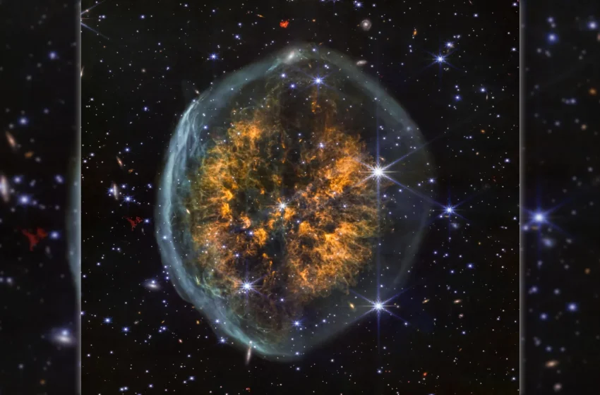  NASA’s Webb captures a bizarre brain-shaped nebula around a dying star