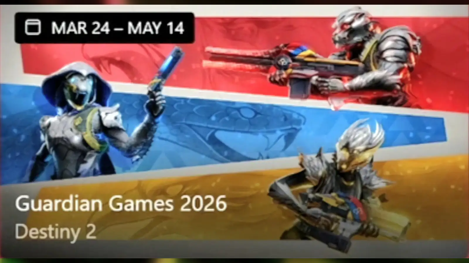 Destiny 2 Leak Reveals Guardian Games 2026 Armor, Schedule, and Weapons