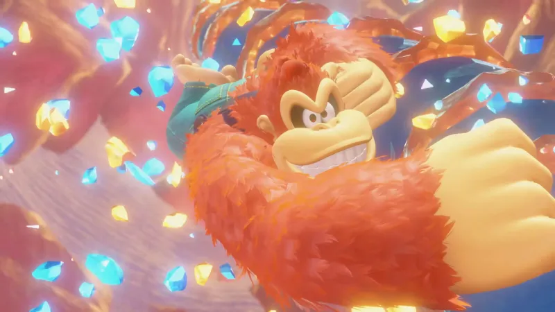 ‘It Probably Went Too Far’ Say Donkey Kong Bananza’s Creators On The Elephant Transformation’s Destructive Power