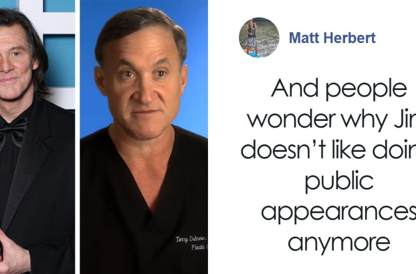  Dr. Terry Dubrow From ‘Botched’ Gives His Medical Verdict On Jim Carrey’s Face After Controversy