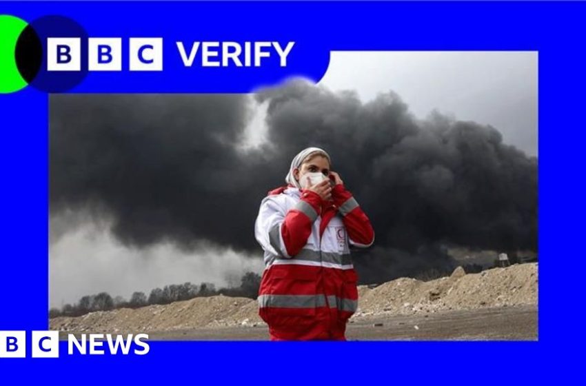  Air strikes cause black rain and ‘unprecedented’ pollution in Tehran, scientists say