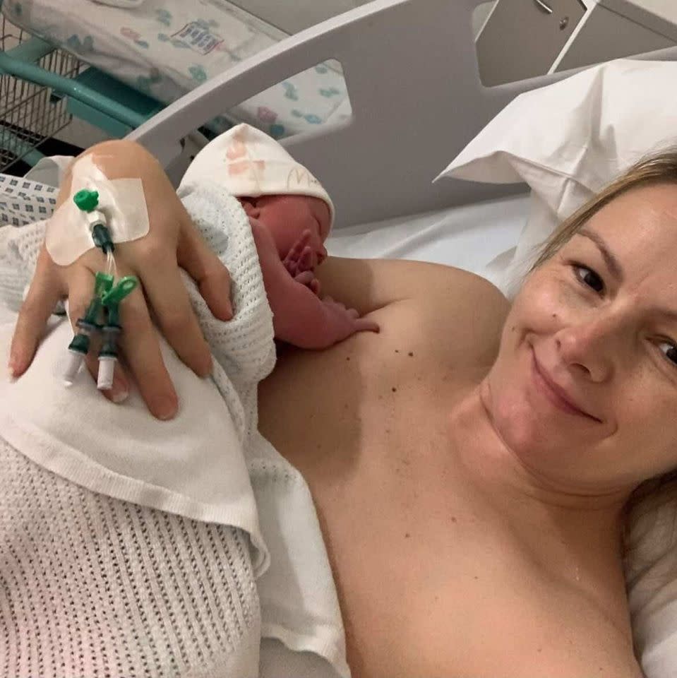 Gemma Fish with her childCredit: Kennedy News & Media