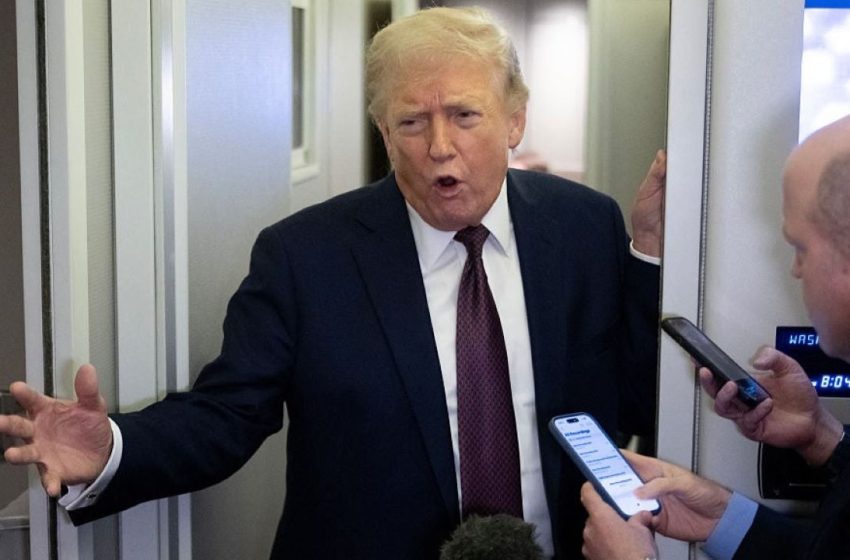  Trump battles GOP holdouts and Democrats amid SAVE America Act Senate test vote