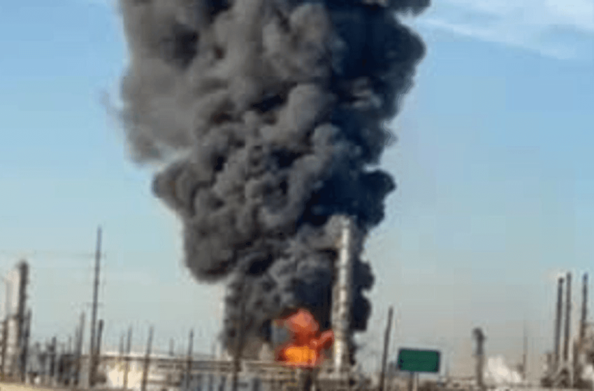  Reported explosion at Valero in Port Arthur sends black smoke and fire skyward