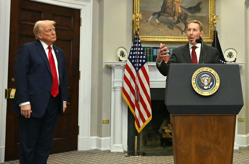  From Iran, A.I., CBS to Oracle, Trump friend Larry Ellison may be losing his grip.