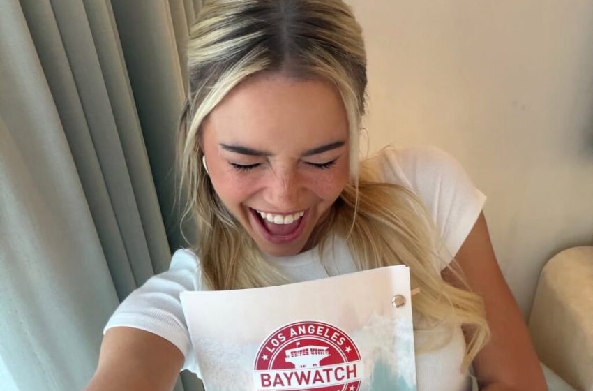  Olivia Dunne Breaks the Internet With Beach Photo After Landing ‘Baywatch’ Role